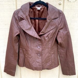 GUESS Genuine Leather Jacket